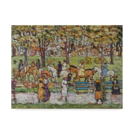 Maurice Brazil Prendergast 'Central Park' Canvas Art,24x32